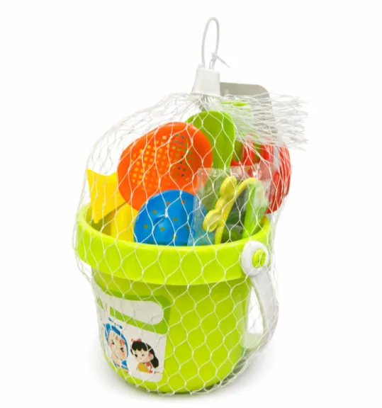 Set pentru nisip cu galeata verde deschis, cod 10003c