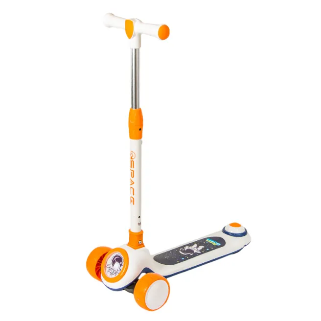 Самокат детский 889, оранжевый