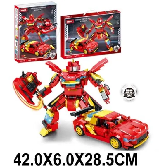 Constructor 2 in 1,robot – masina