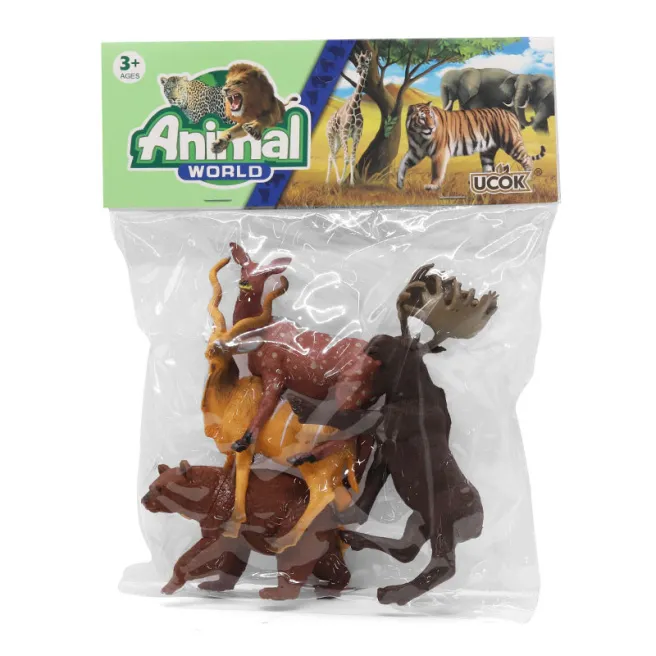 Set animale de pădure 12cm 4buc, cod 28132