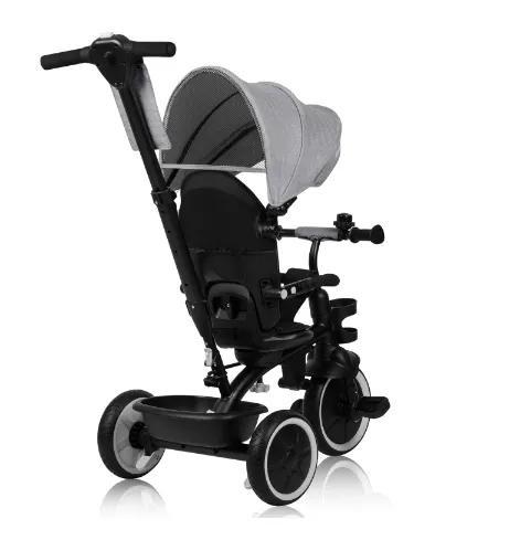 Tricicleta 2 in 1 Lionelo Berry Grey Stone Tricicleta 2 in 1 Lionelo Berry Grey Stone