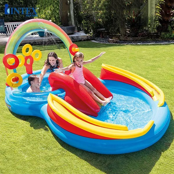 Centru de joacă pentru copii Curcubeu (297x193x135 cm) Art. 57453