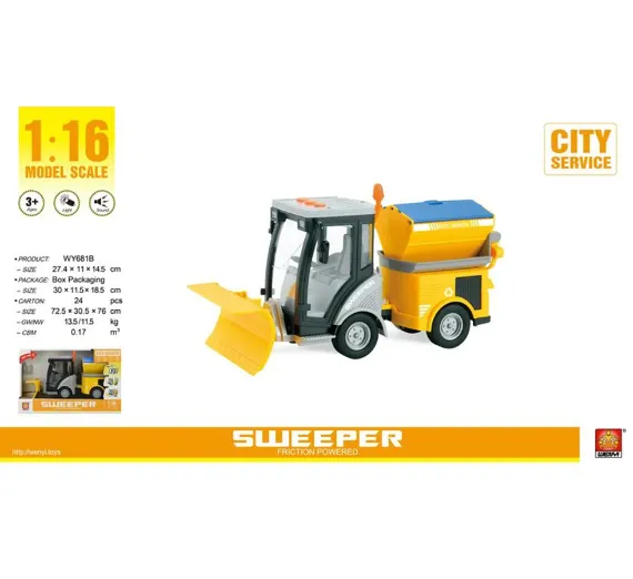 Autospeciala salubritate cu inertie (lumini /sunete) WY681B