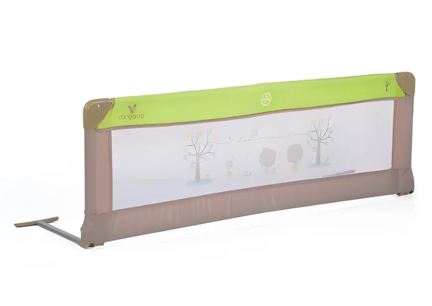 Bariera de protectie pentru pat Moni Green, 130 cm