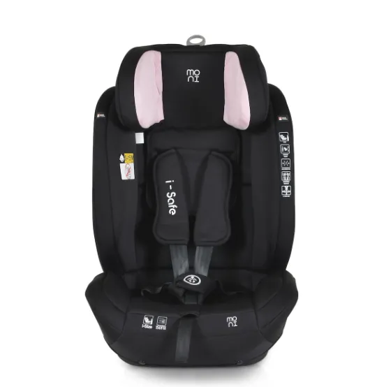 Scaun auto 76-150 cm (i-Size) Isofix Moni Isafe Pink Scaun auto 76-150 cm (i-Size) Isofix Moni Isafe Pink