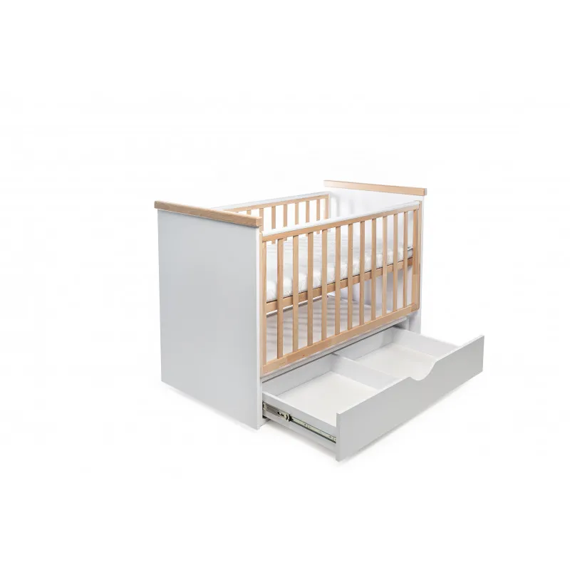 Pătuţ Eucalyptus Harry Premium (DS-7021) Alb Pătuţ Eucalyptus Harry Premium (DS-7021) Alb