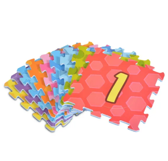 Covoraş pentru copii Moni Puzzle Numbers Multicolor, 31x31 cm, 9 buc. Covoraş pentru copii Moni Puzzle Numbers Multicolor, 31x31 cm, 9 buc.