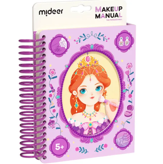 Cartea – set pentru micul make-up artist „Balul prințesei” Cartea – set pentru micul make-up artist „Balul prințesei”