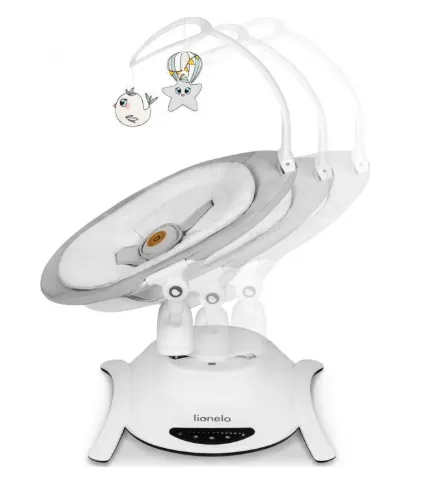 Patut-balansoar Lionelo Bella Set Grey Concrete Patut-balansoar Lionelo Bella Set Grey Concrete