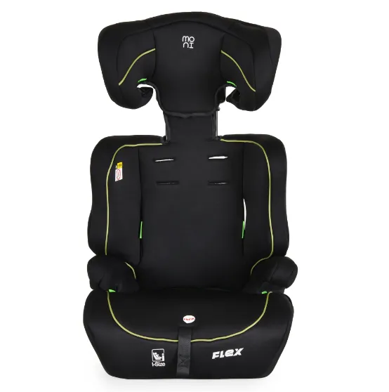Scaun auto 76-150 cm (i-Size) Moni Flex Black Green Scaun auto 76-150 cm (i-Size) Moni Flex Black Green