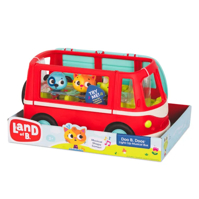 Autobuz muzical cu iluminare Battat, cod 1989D