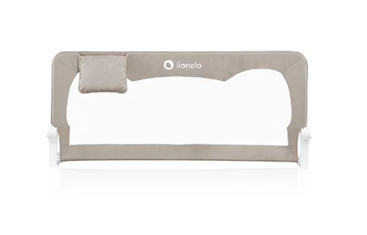 Barieră de protecție pentru pat Lionelo Hanna Beige Melange, 150 cm Barieră de protecție pentru pat Lionelo Hanna Beige Melange, 150 cm
