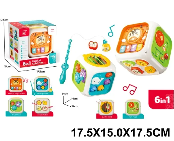 Интерактивный куб со звуками и светом