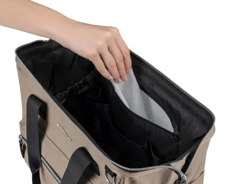 Geanta pentru mame KikkaBoo Maxi Beige Geanta pentru mame KikkaBoo Maxi Beige