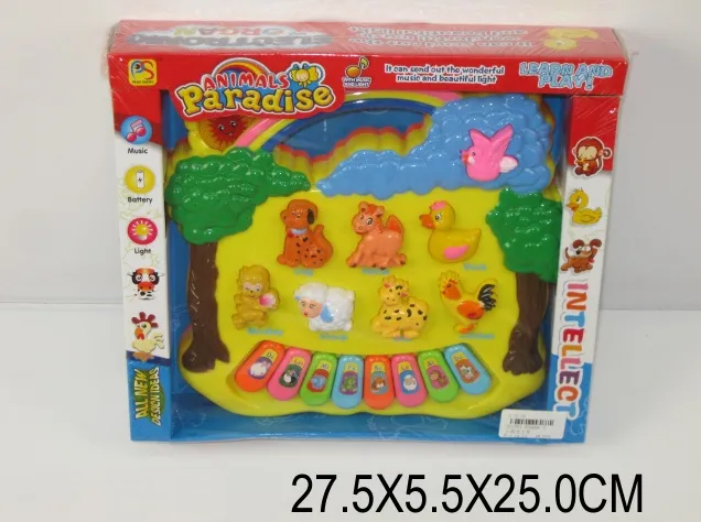 Пианино со звуками животных Арт .17610