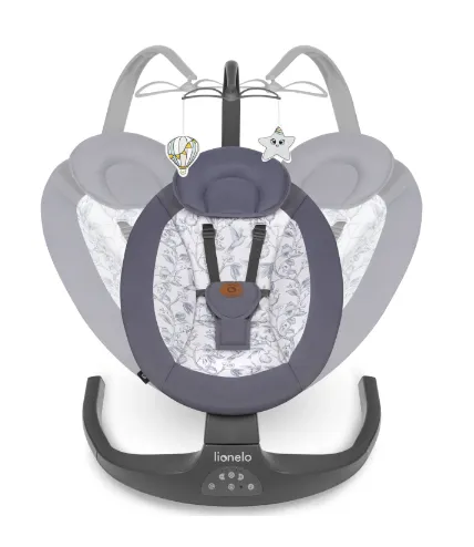 Balansoar Lionelo Ralf Grey White Balansoar Lionelo Ralf Grey White