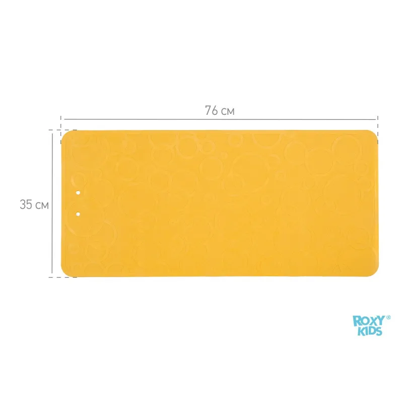 Covoras de baie din cauciuc anti-alunecare Roxy Kids 35x76cm, Galben (BM-M188-1Y) Covoras de baie din cauciuc anti-alunecare Roxy Kids 35x76cm, Galben (BM-M188-1Y)