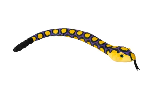 Змея фиолетовая с желтыми пятнами ST-027