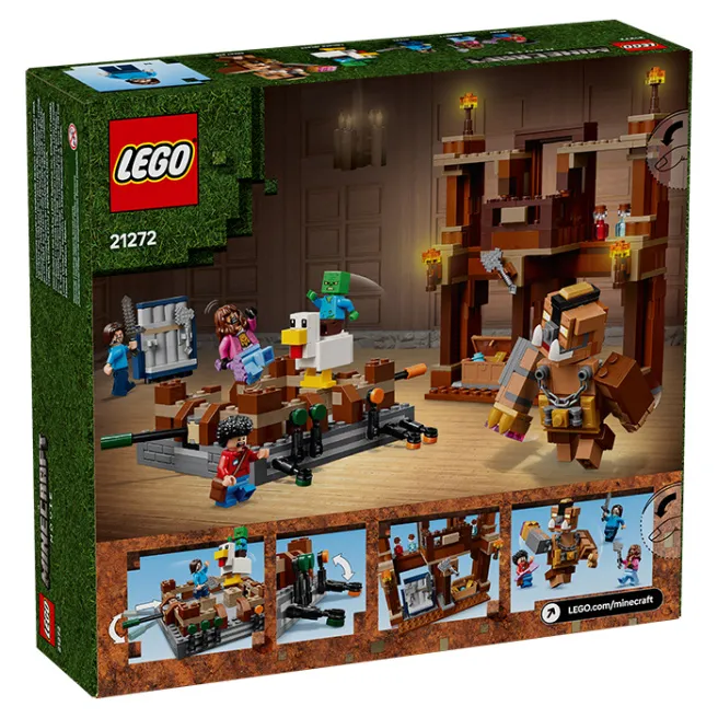 Constructor LEGO Minecraft Inel de luptă Woodland Mansion, art. 21272 Constructor LEGO Minecraft Inel de luptă Woodland Mansion, art. 21272