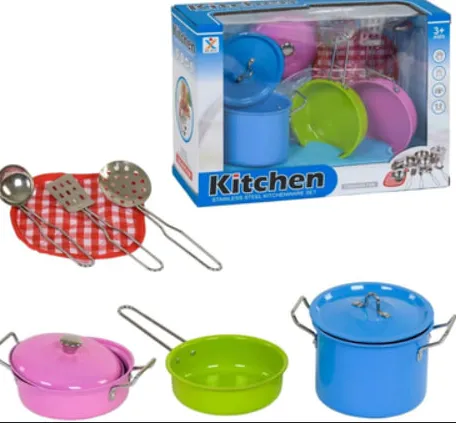 Set de joaca vesela metal, 11el. 988-E9