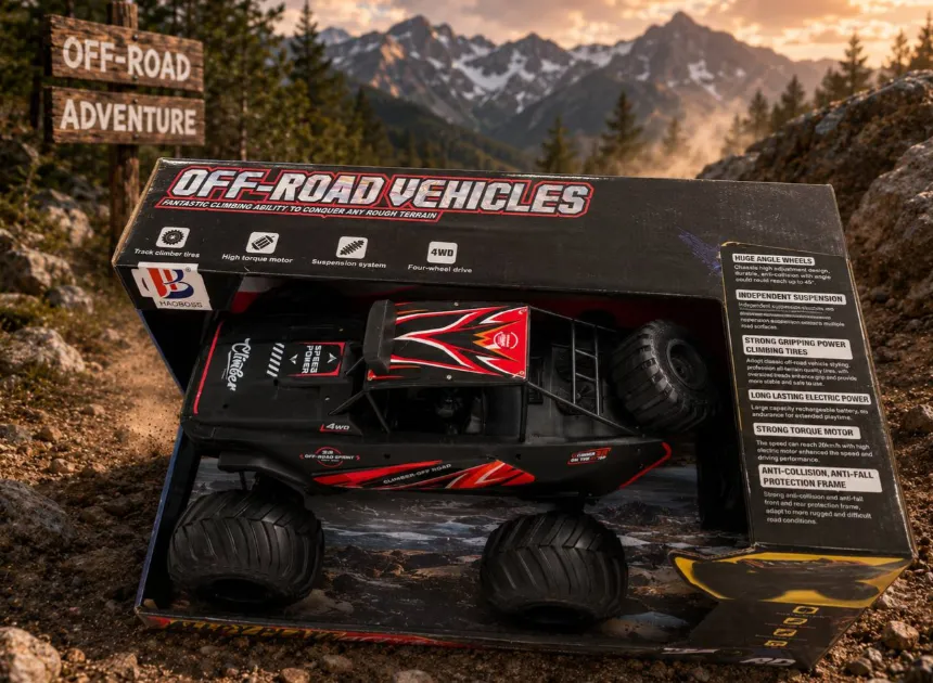 Vehicul RC off-road 4x4