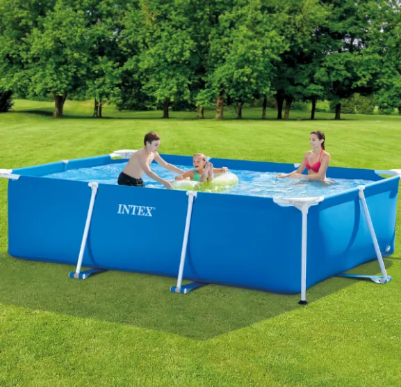 INTEX Piscină RECTANGULAR FRAME 300x200x75cm, 3834L, cadru metalic INTEX Piscină RECTANGULAR FRAME 300x200x75cm, 3834L, cadru metalic