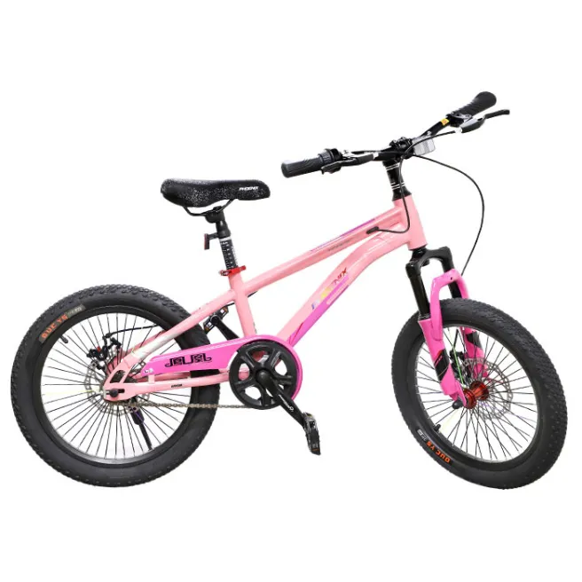 PH Bicicletă pentru copii cu 2 roți, 18 inch, roz, cod 61550
