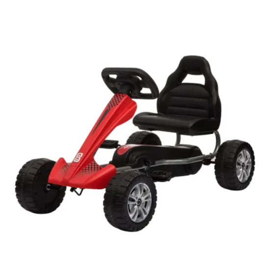 Kart cu pedale pentru copii, roșu (1801/1 red (25645))