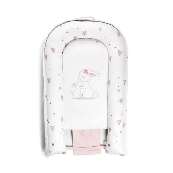 Babynest pentru bebeluș PM Premium Iepuraș Roz Babynest pentru bebeluș PM Premium Iepuraș Roz