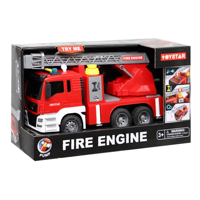 Camion de pompieri inerțial cu sunet, cod 880051