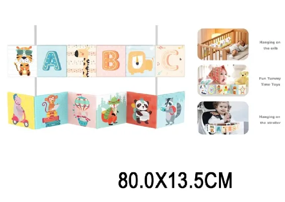 Carte din textil pentru bebelusi