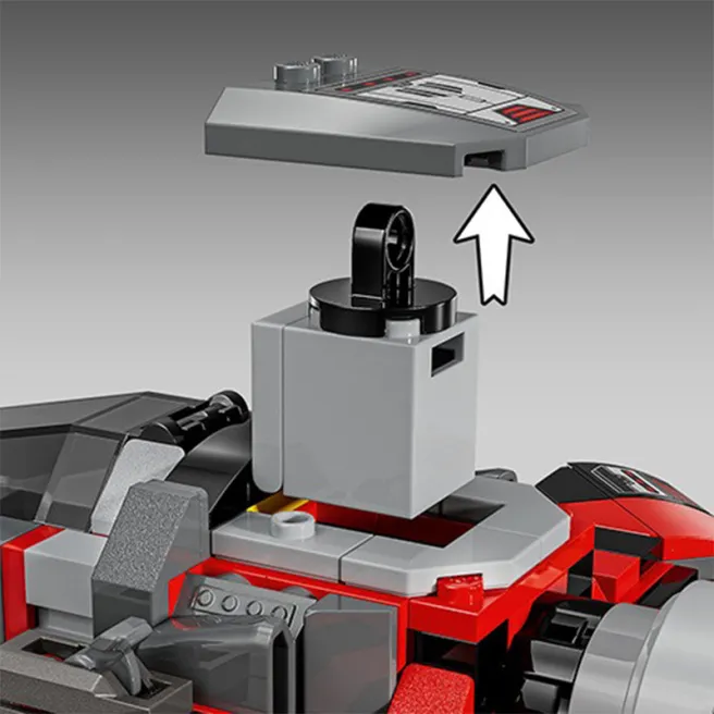 Constructor LEGO Marvel Bătălia Căpitanului America împotriva lui Red Hulk, art. 76292 Constructor LEGO Marvel Bătălia Căpitanului America împotriva lui Red Hulk, art. 76292