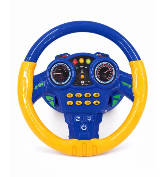 Volan multifuncțional (lumină, sunet), albastru, cod 962163