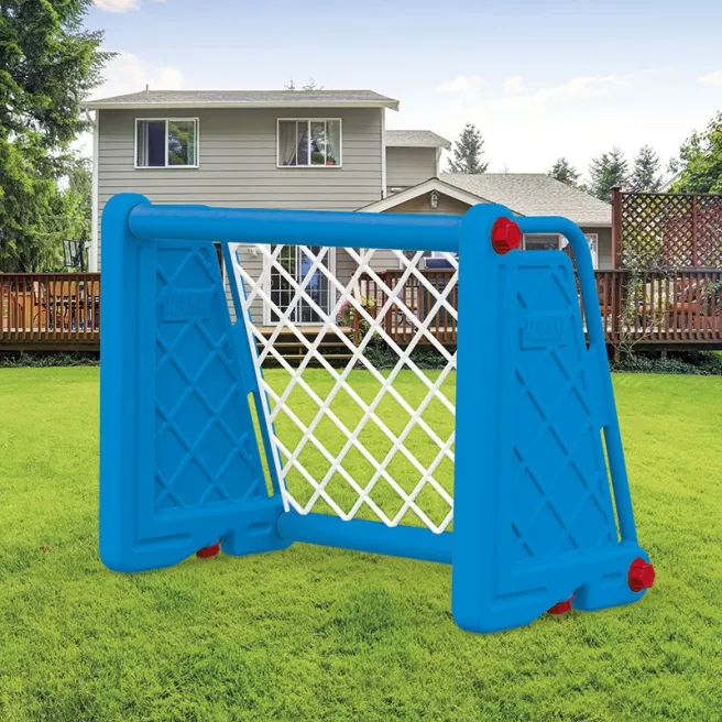 DL Poarta fotbal pentru copii, albastra DL Poarta fotbal pentru copii, albastra