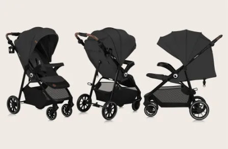 Carucior de plimbare Lionelo Emma One Grey Stone Carucior de plimbare Lionelo Emma One Grey Stone