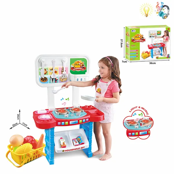 Set bucataria cu muzica si lumina 004803 