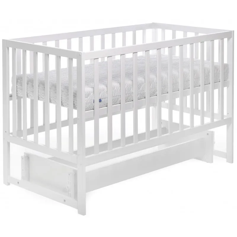 Pătuţ Eucalyptus Mia Plus (DS-501) Alb Pătuţ Eucalyptus Mia Plus (DS-501) Alb