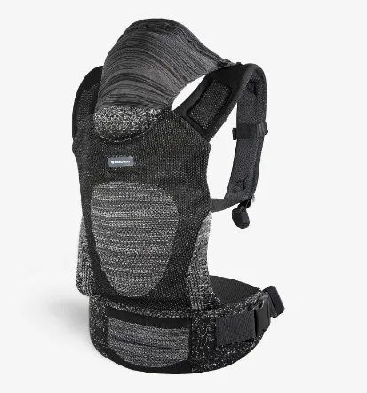 Marsupiu Kikkaboo Hoody Fly Knit Black