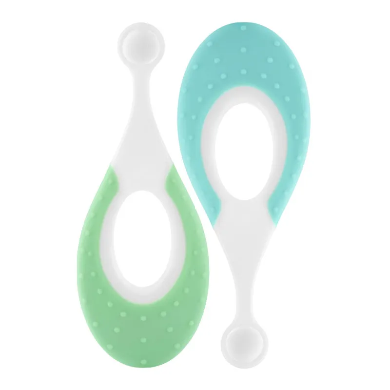 Набор зубных щеток Roxy Kids «Морской конёк» 2 шт (RTB-012-MG) Минт+Зеленый