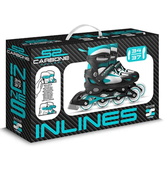 STM Role Skids Control Carbone 34-37 cu lumina, cod 51119 STM Role Skids Control Carbone 34-37 cu lumina, cod 51119