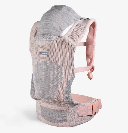 Marsupiu Kikkaboo Hoody Fly Knit Pink