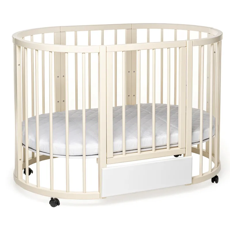 Pătuţ Eucalyptus Olivia Plus Transversal (DS-8031) Bej Pătuţ Eucalyptus Olivia Plus Transversal (DS-8031) Bej