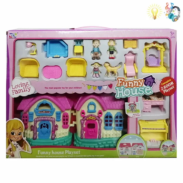 Игровой домик с музыкой и светом 006560