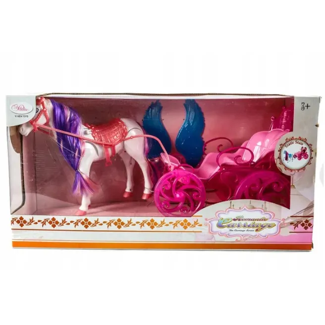 Set de joacă „Căruță cu căluț” cod 932013