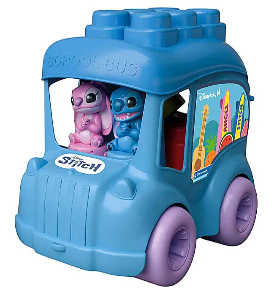 Clementoni Set de joaca autobuz 2 in 1 cu Stitch (17974)