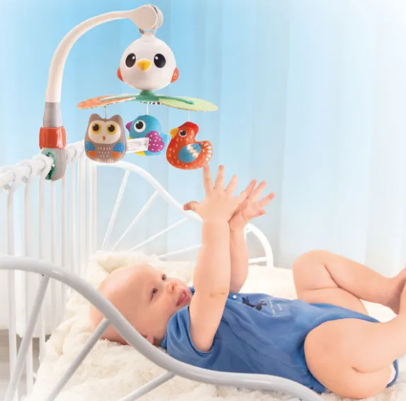 Jucarie muzicala pentru patuc „Carusel cu pasarele” Jucarie muzicala pentru patuc „Carusel cu pasarele”