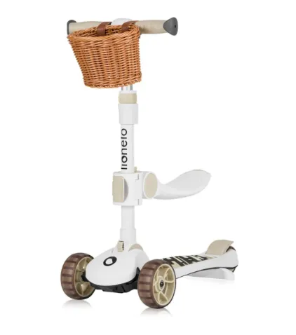 Trotineta Lionelo Franky Beige