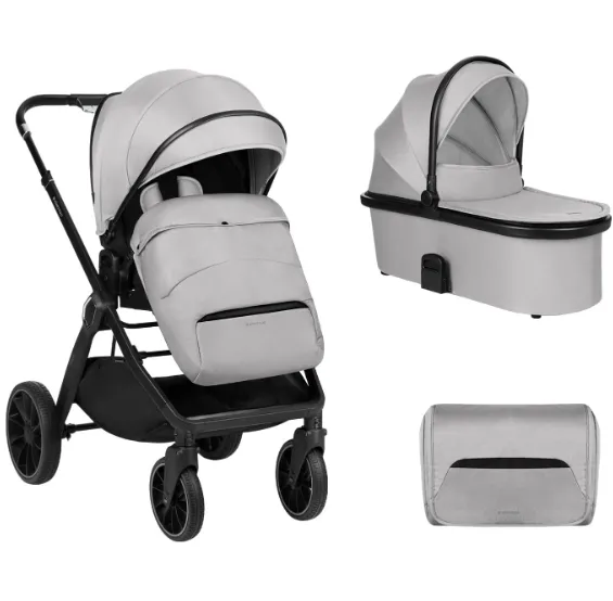 Carucior 2/1 Kikkaboo Tiffany Light Grey Carucior 2/1 Kikkaboo Tiffany Light Grey
