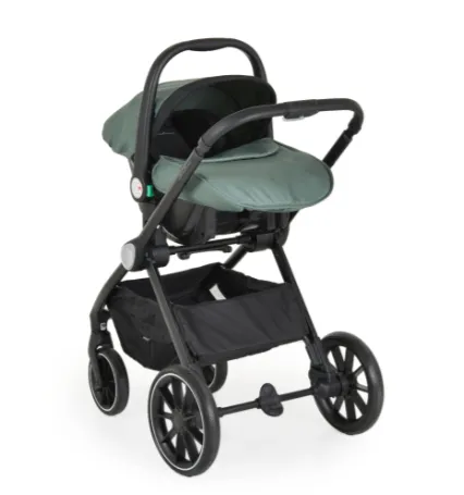 Carucior 3 in 1 Moni Christiano Green Carucior 3 in 1 Moni Christiano Green
