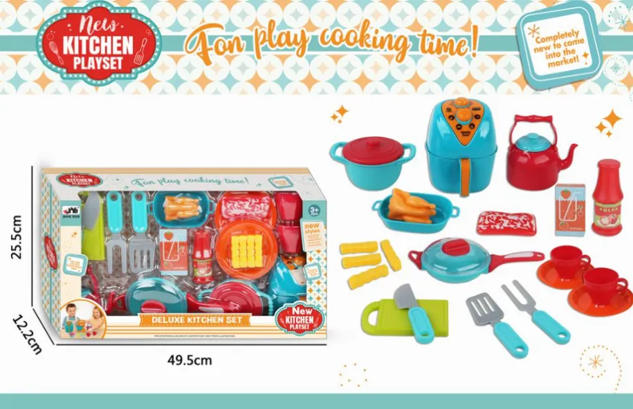 Set de bucatarie cu friteuza, 99825-2